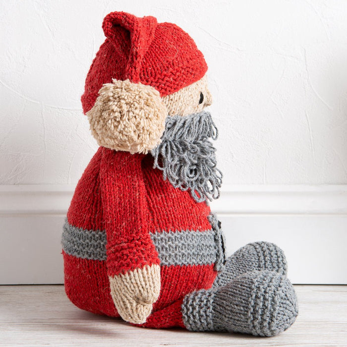 Christmas Knitting PDF Pattern - Santa Claus - Wool Couture