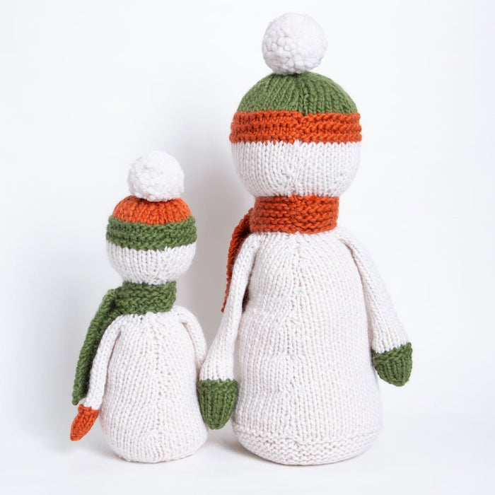 Christmas Knitting PDF Pattern - Tristan and Son Snowmen - Wool Couture