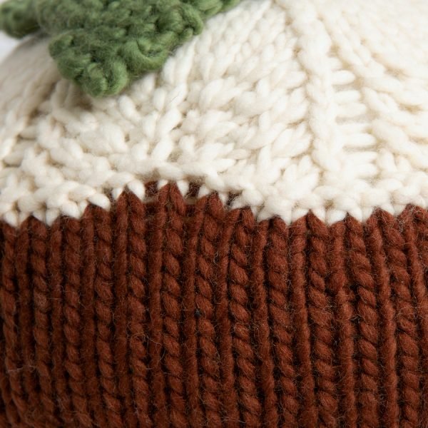 Christmas Pudding Knitting Kit - Wool Couture