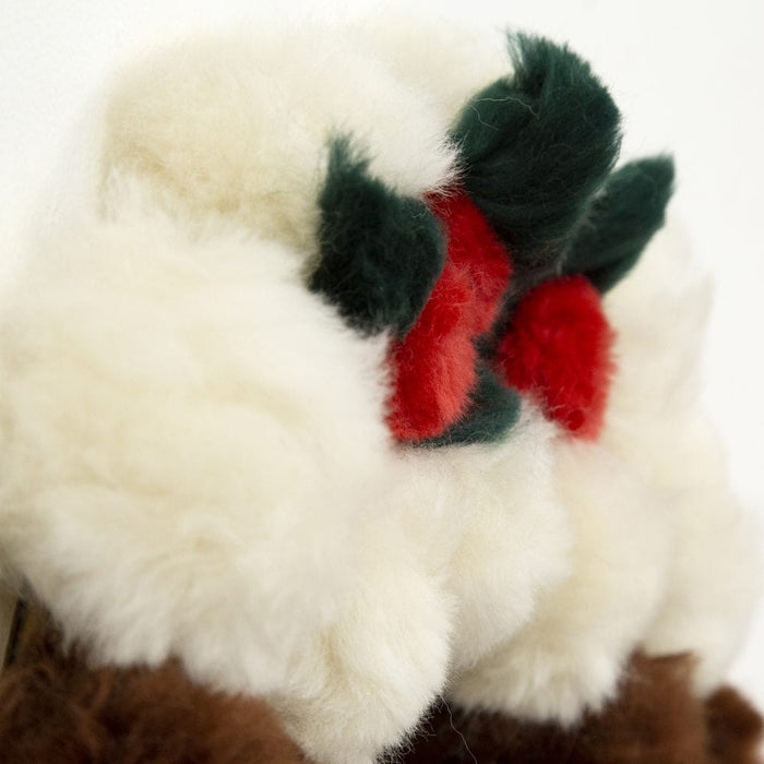Christmas Pudding Wreath Pom Pom Craft Kit - Wool Couture