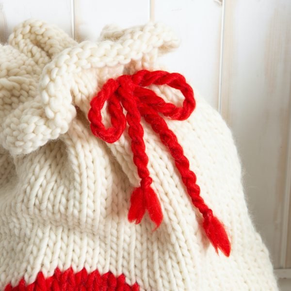 Christmas Sack Knitting Kit - Wool Couture