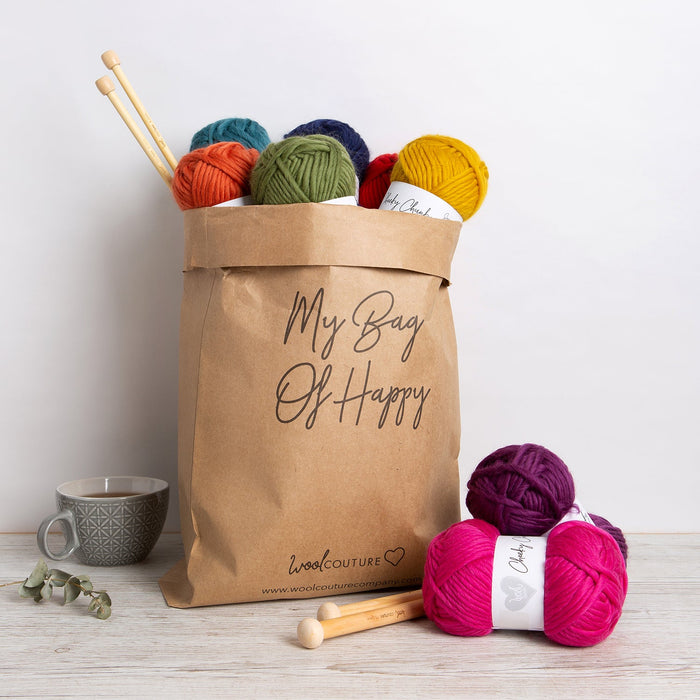 Christmas Sack Knitting Kit - Wool Couture