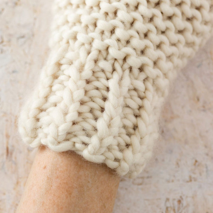 Chunky Mittens and Headband Knitting Kit - Wool Couture