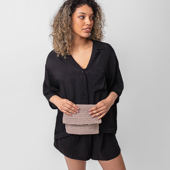 Clutch Bag Crochet Kit - Wool Couture