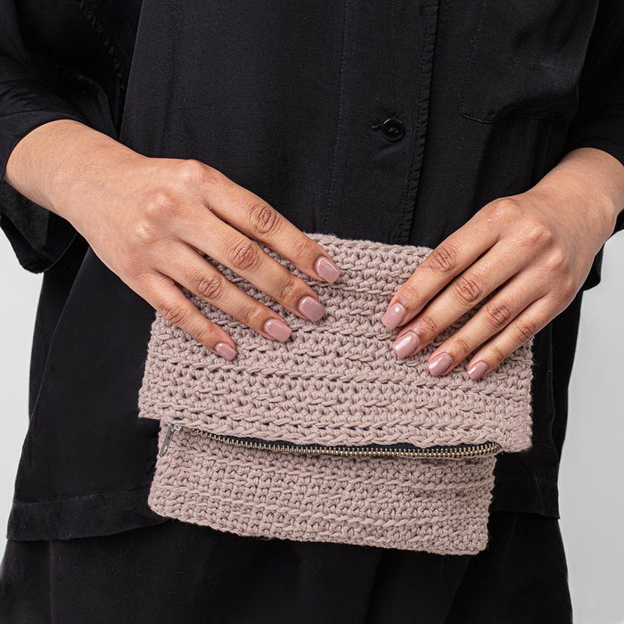 Clutch Bag Crochet Kit - Wool Couture