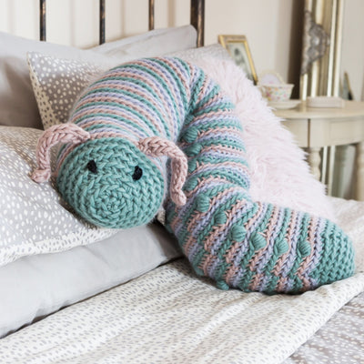 Colin the Giant Caterpillar Crochet Kit - Wool Couture