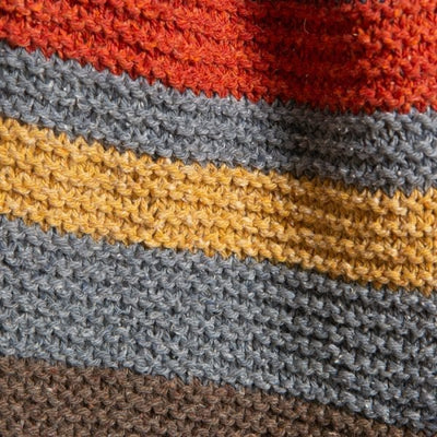 College Scarf Knitting Kit - Wool Couture