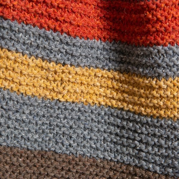 College Scarf Knitting Kit - Wool Couture