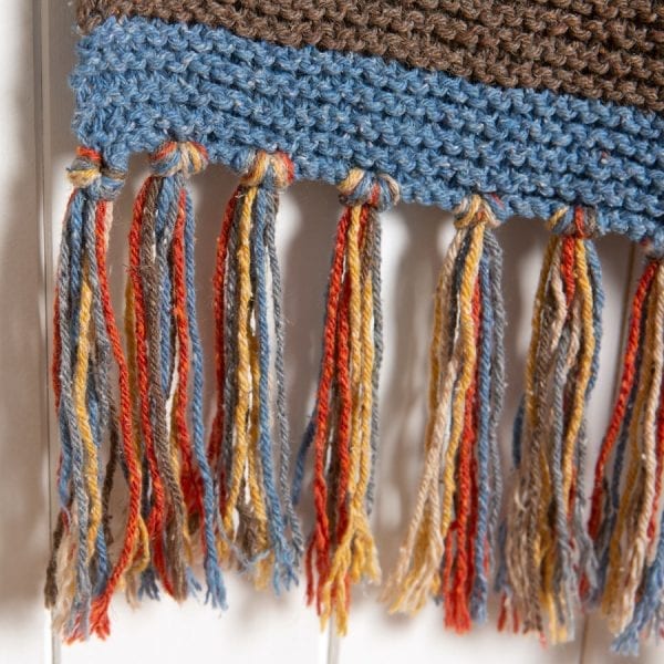 College Scarf Knitting Kit - Wool Couture