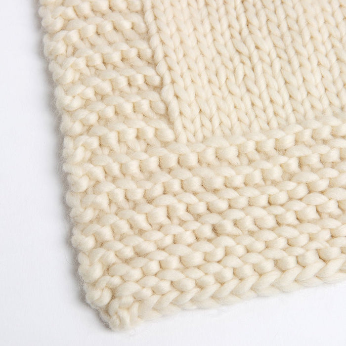Coronation Crown Blanket & Cushion - Knitting Kit - Wool Couture