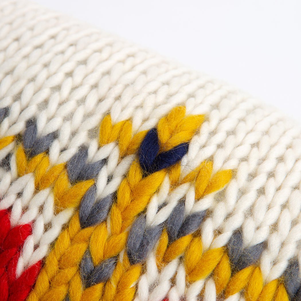 Coronation Crown Cushion Cover Knitting Kit Wool Couture