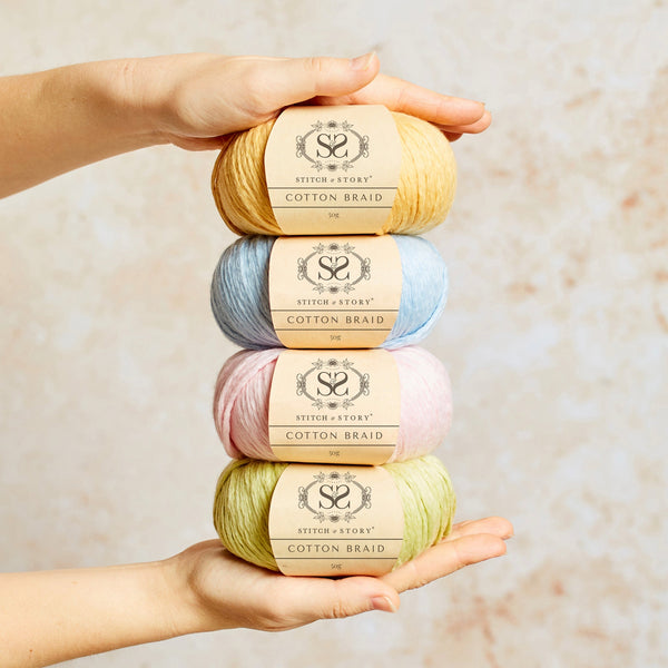 Cotton Braid 50g balls - Wool Couture