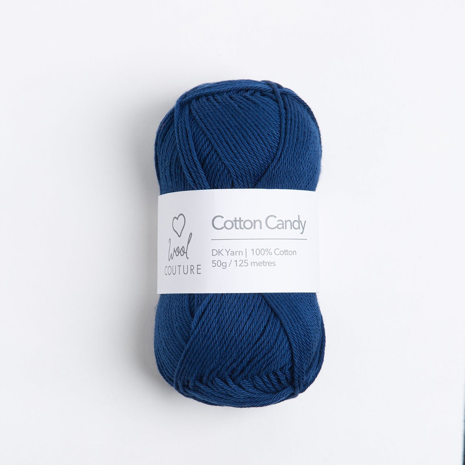Cotton Candy Yarn 50g Ball | 100 % Cotton DK Yarn | Wool Couture