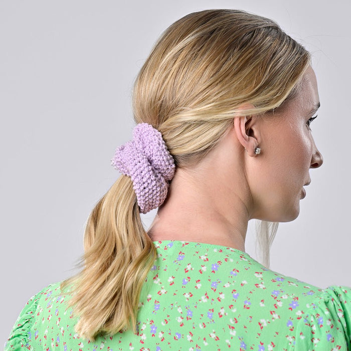 Cotton Scrunchies Set Knitting Kit - Wool Couture