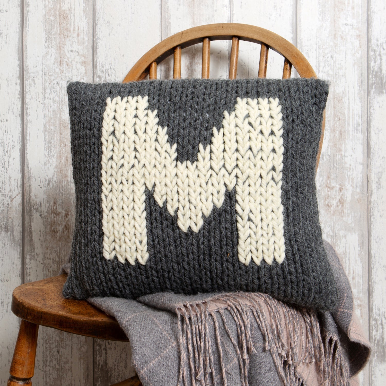 Cushions Knitting Kits Wool Couture