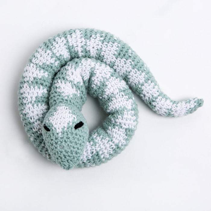 Cyril The Snake - Cotton Crochet Kit - Wool Couture