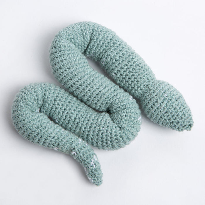 Cyril The Snake - Cotton Crochet Kit - Wool Couture