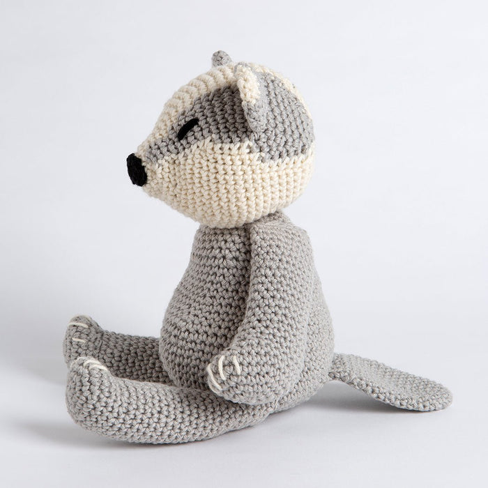 Daisy The Badger Crochet Kit - Wool Couture