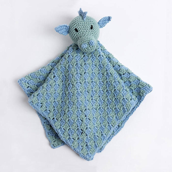 Dom The Dragon Baby Comforter Crochet Kit - Wool Couture