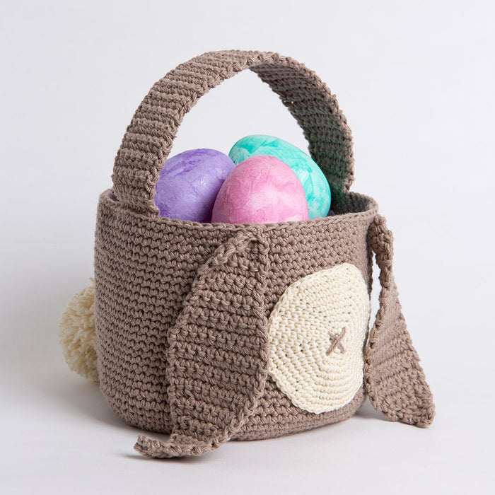 Easter Bunny Bag Crochet Kit - Cotton Collection - Wool Couture
