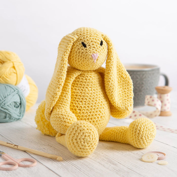 Easter Bunny Crochet Kit - Cotton Collection - Wool Couture