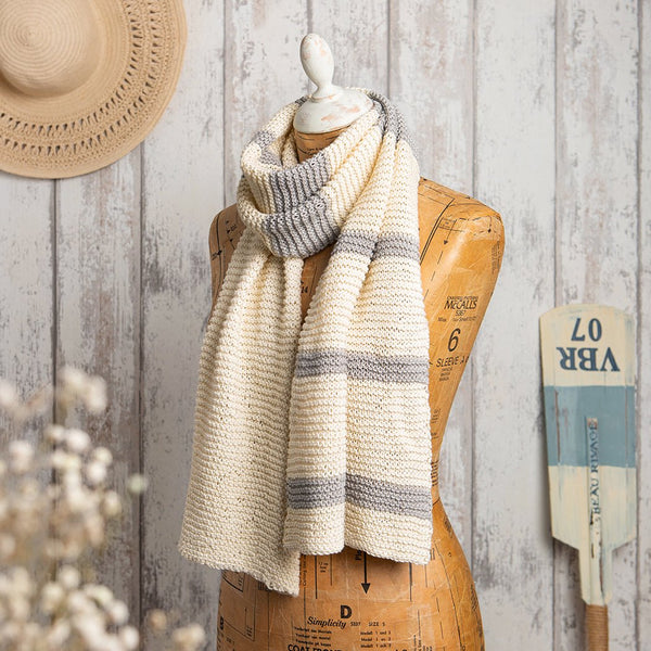 Easy Peasy Scarf Knitting Kit - Wool Couture