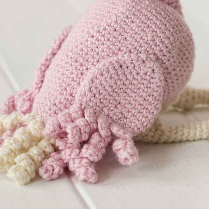 Eliza the Flamingo Crochet Kit - Wool Couture