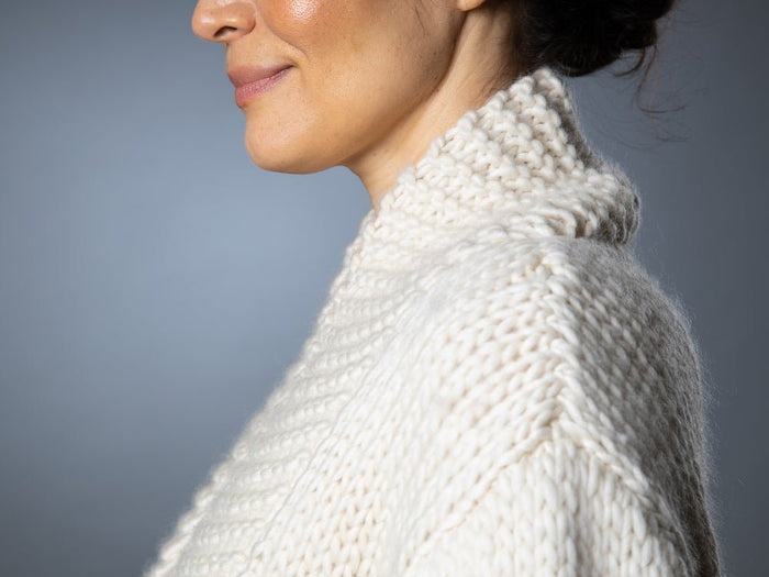 Ella Cardi Knitting Kit - Wool Couture
