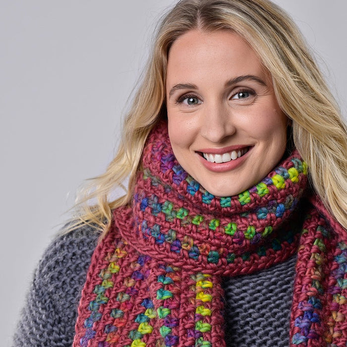 Ellie Scarf Crochet Kit - Wool Couture