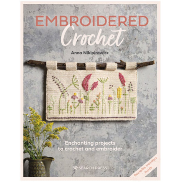 Embroidered Crochet Book - Arounna Khounnoraj - Wool Couture
