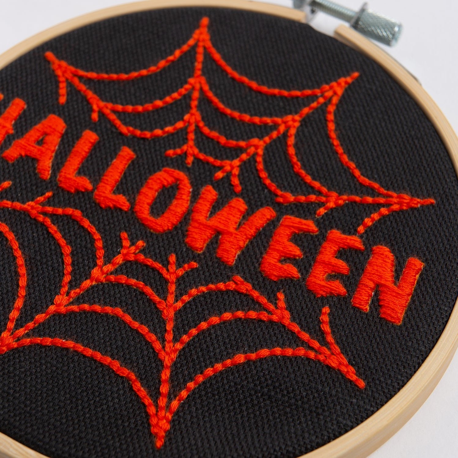Halloween Embroidery Kit Wool Couture Company