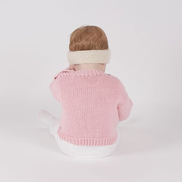 Emma Baby Jumper Knitting Kit - Wool Couture