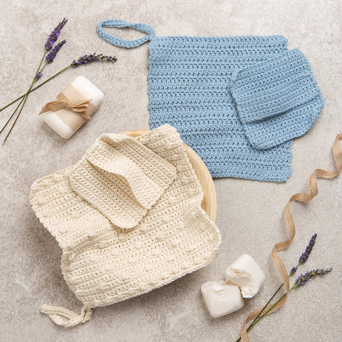 Face Cloth and Scrub Pad Crochet Kit - Wool Couture