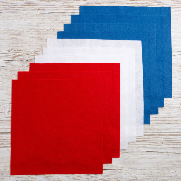 Felt Craft Bundle - Union Jack - Wool Couture