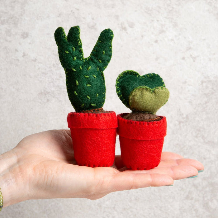 Felt Craft Kit - Easy Care Cactus - Wool Couture