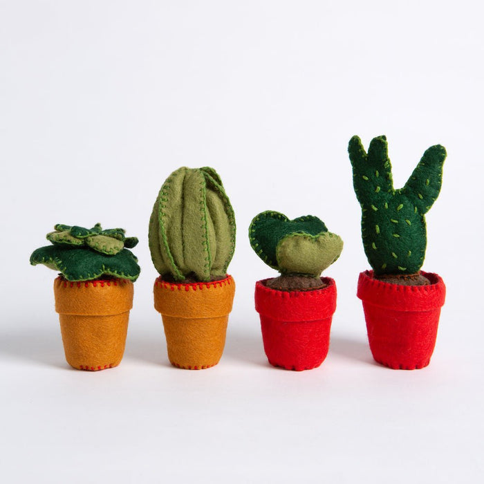 Felt Craft Kit - Easy Care Cactus - Wool Couture