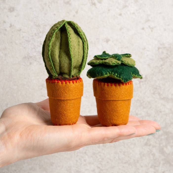 Felt Craft Kit - Easy Care Cactus - Wool Couture