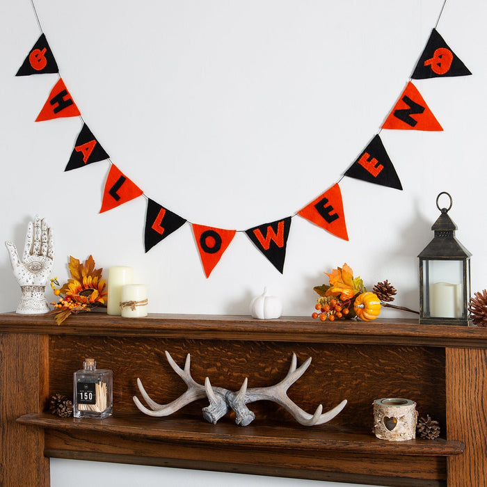 Felt Craft Kit - Happy Halloween Bunting - Wool Couture