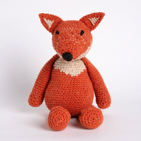 Finn the Fox Crochet Kit - Wool Couture