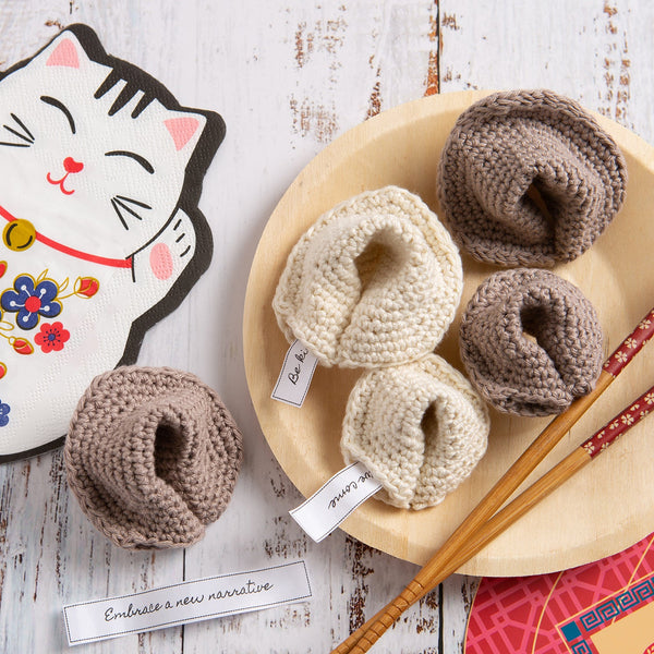 Fortune Cookie Crochet Kit - The Year Of The Rabbit - Wool Couture