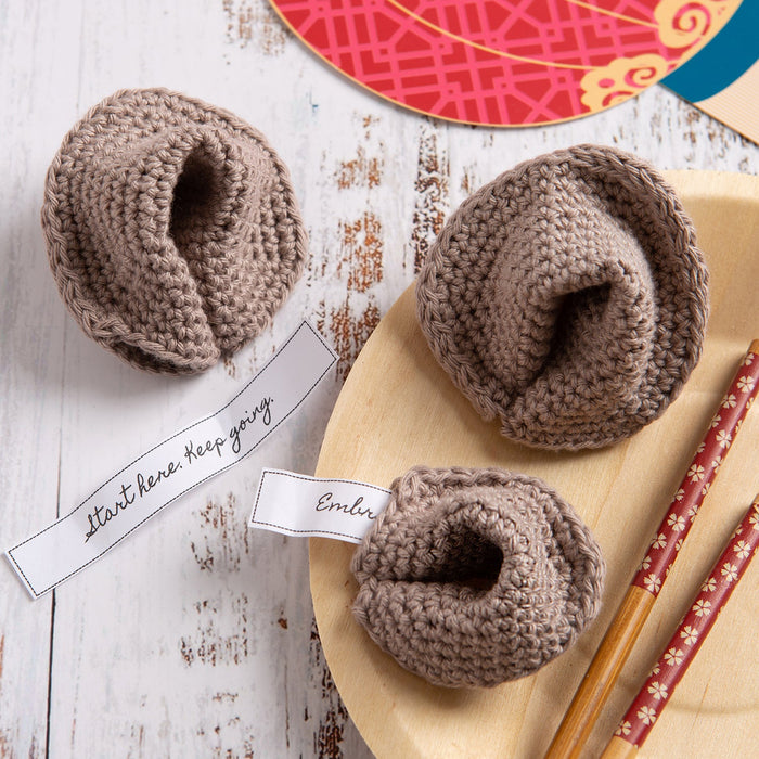 Fortune Cookie Crochet Kit - The Year Of The Rabbit - Wool Couture