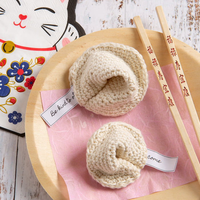 Fortune Cookie Crochet Kit - The Year Of The Rabbit - Wool Couture