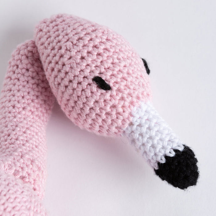 Freya The Flamingo - Cotton Crochet Kit - Wool Couture