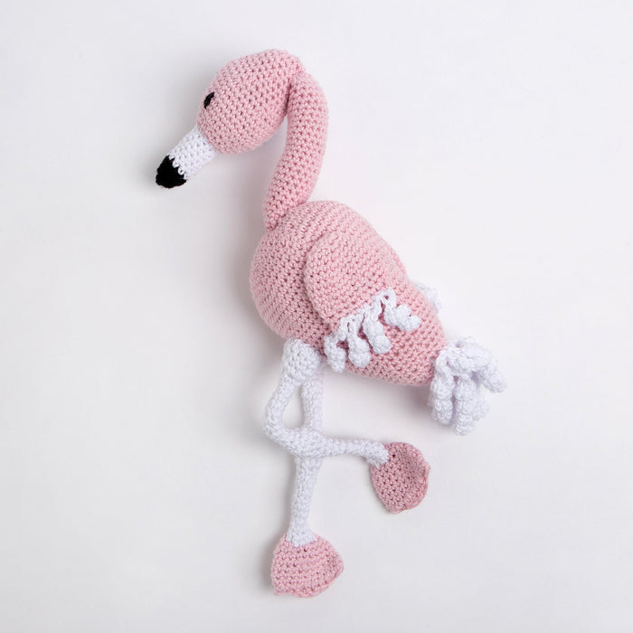 Freya The Flamingo - Cotton Crochet Kit - Wool Couture