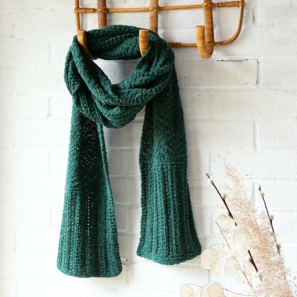 Garden Scarf Knitting Kit - Wool Couture