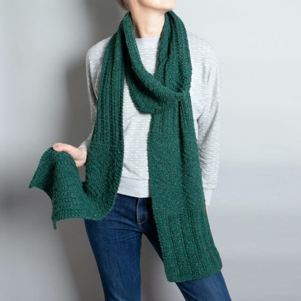 Garden Scarf Knitting Kit - Wool Couture