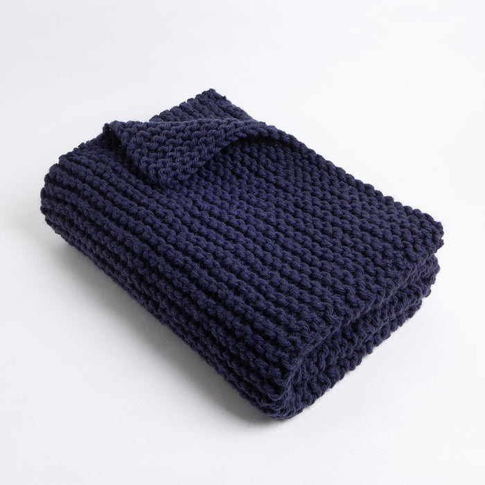 Garter Stitch Blanket Knitting Kit - Wool Couture