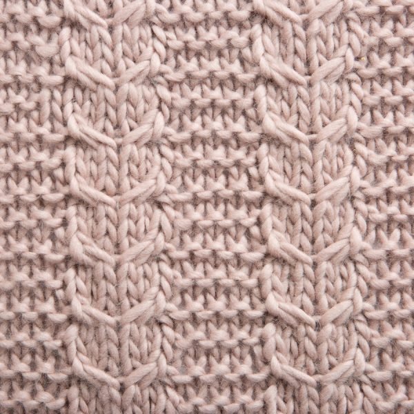 Giant Cable Cushion Knitting Kit Wool Couture - Main Image