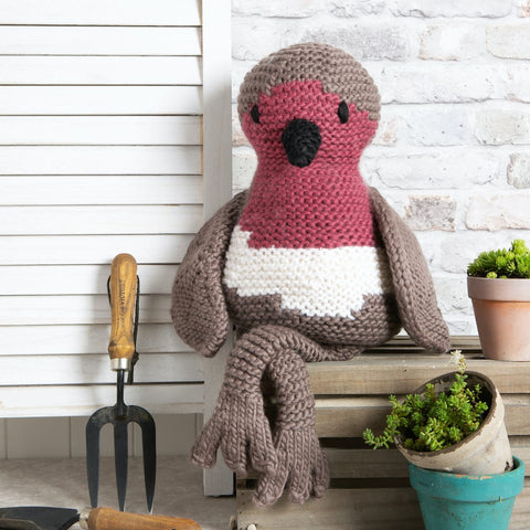Giant Erin the Robin Knitting Kit - Wool Couture