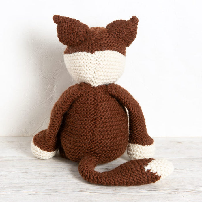 Giant Frederick the Fox Knitting Kit - Wool Couture